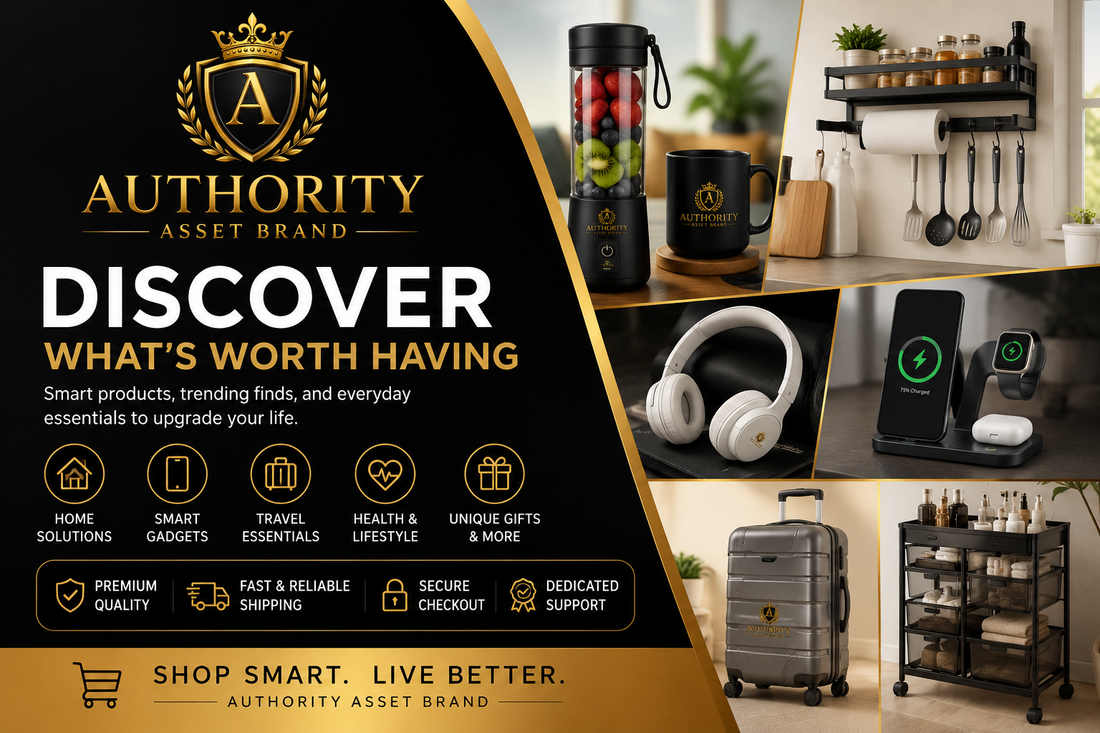 “Welcome to Authority Asset Brand — Discover What's Worth Having.”