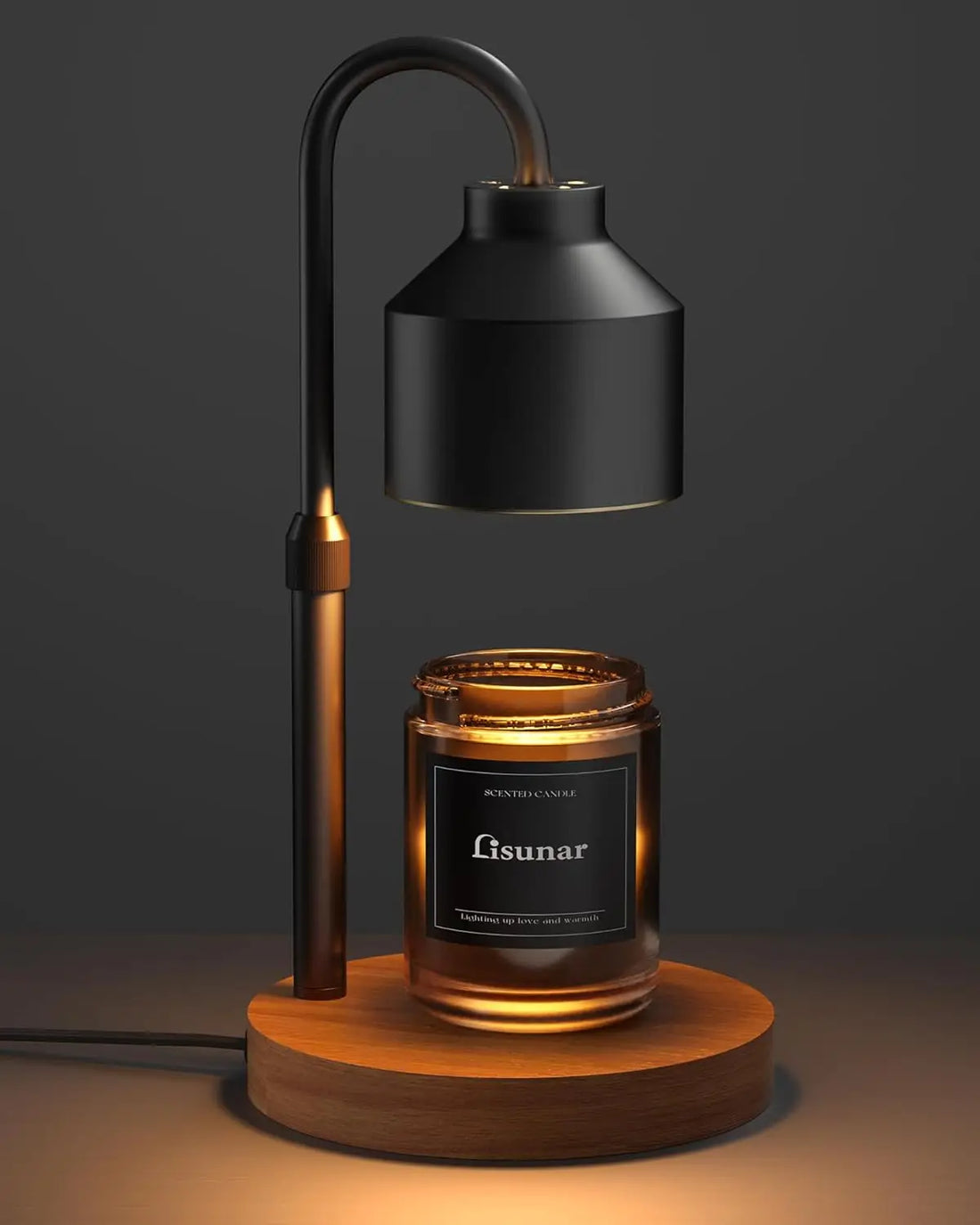 Candle warmer lamps and LED candles guide featuring an adjustable dimmable lamp for home fragrance lovers