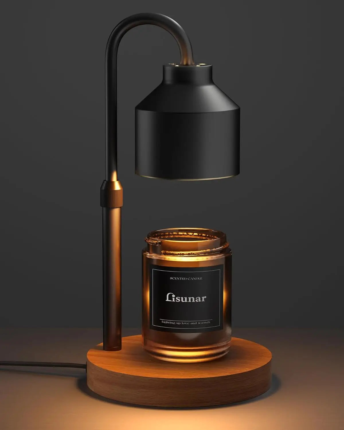 Candle warmer lamps and LED candles guide featuring an adjustable dimmable lamp for home fragrance lovers