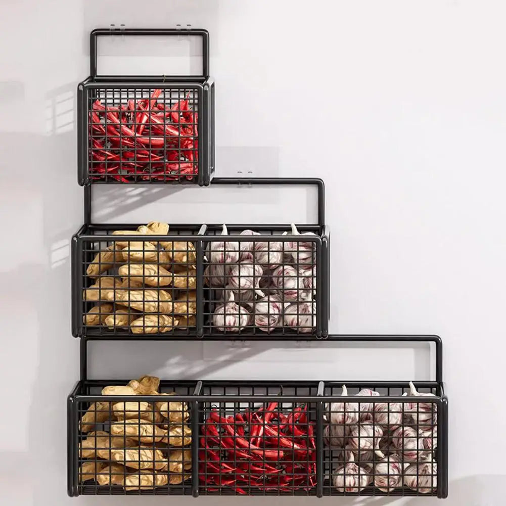 10 Ways to Maximize Small Kitchen & Bathroom Space with a Wall-Mounted Storage Rack
