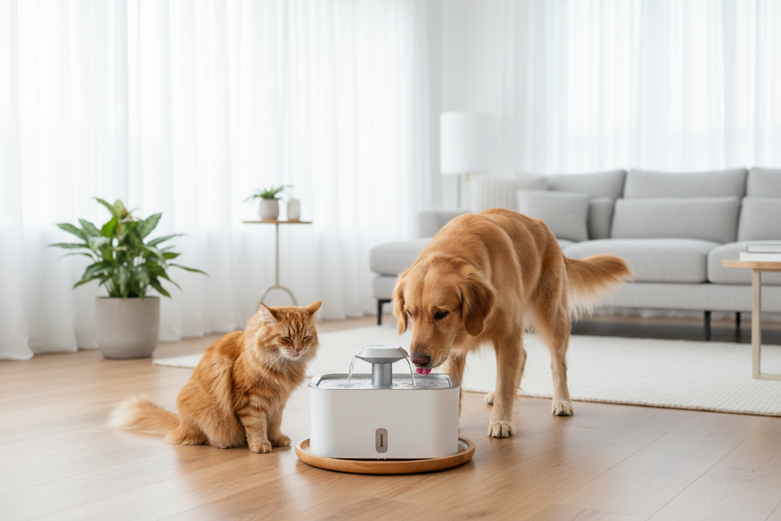 Never Worry About Your Pet's Water Again — The Smart Fountain Every Pet Owner Needs