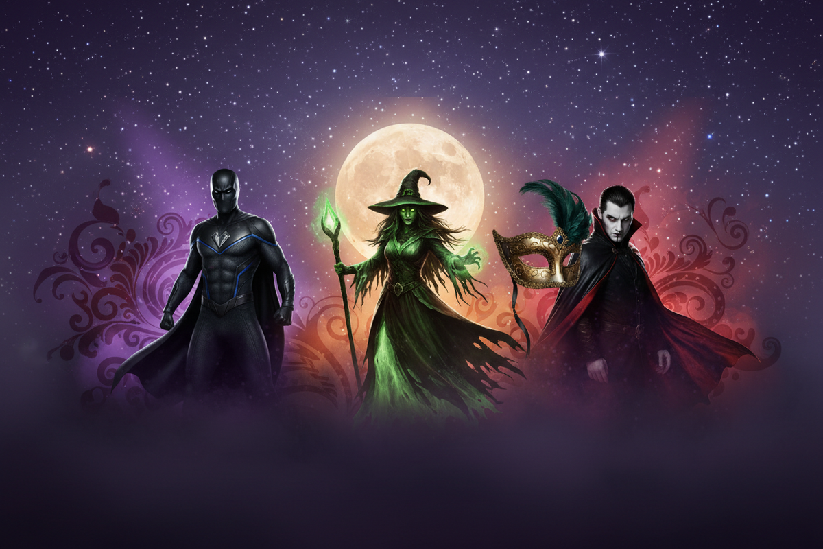 Costumes, Events & Halloween – Starry Night Banner