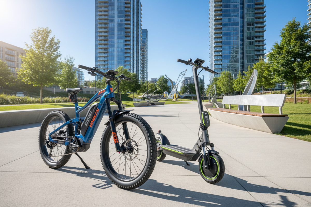 Ebikes & Electric Scooters Collection - Daytime