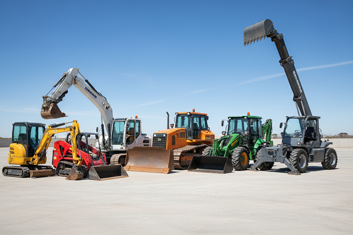 Heavy Equipment Collection Hero