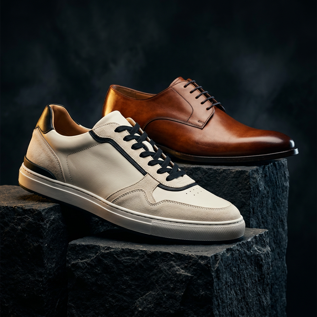 Premium men’s footwear collection image