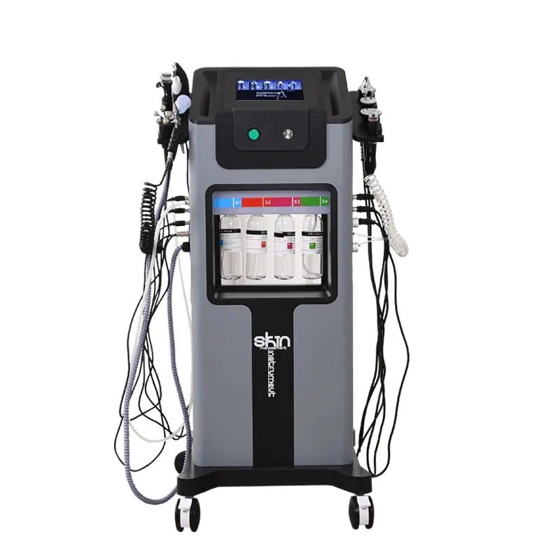 10-in-1 Hydra Aqua Facial Machine — Diamond Dermabrasion, Hydra Peeling & Skin Care System - Authority Asset Brand