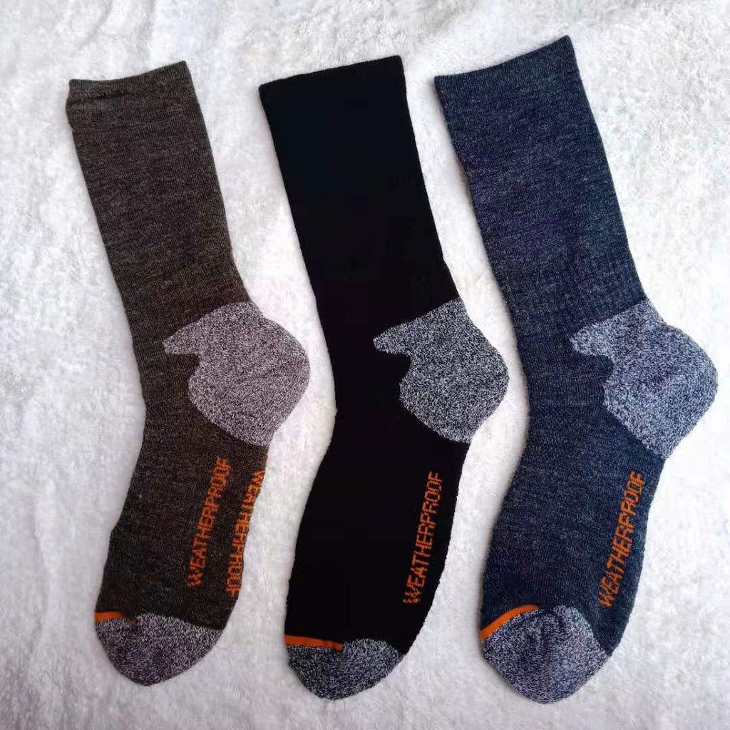 Men's Winter Hiking Socks, 3 Pairs