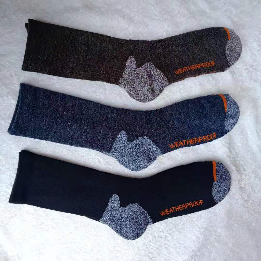 Men's Winter Hiking Socks, 3 Pairs