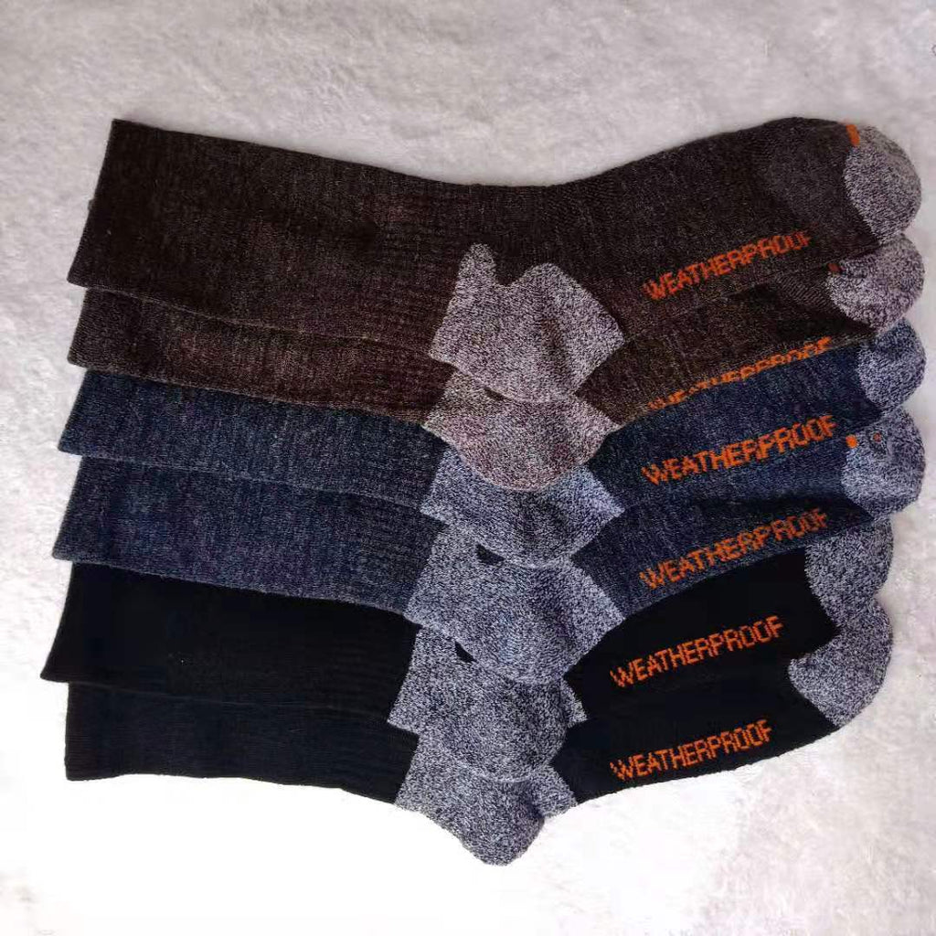 Men's Winter Hiking Socks, 3 Pairs