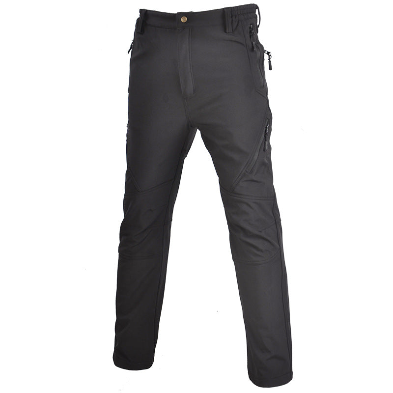 Fleece-Lined Tactical Pants for Men — Softshell Training, Workwear & Winter Camo Pants
