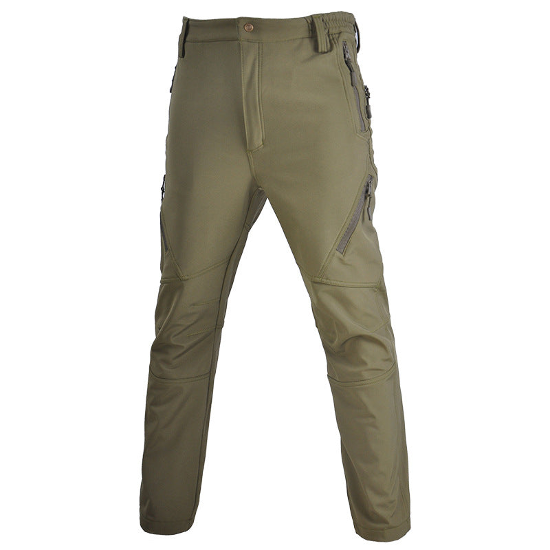 Fleece-Lined Tactical Pants for Men — Softshell Training, Workwear & Winter Camo Pants