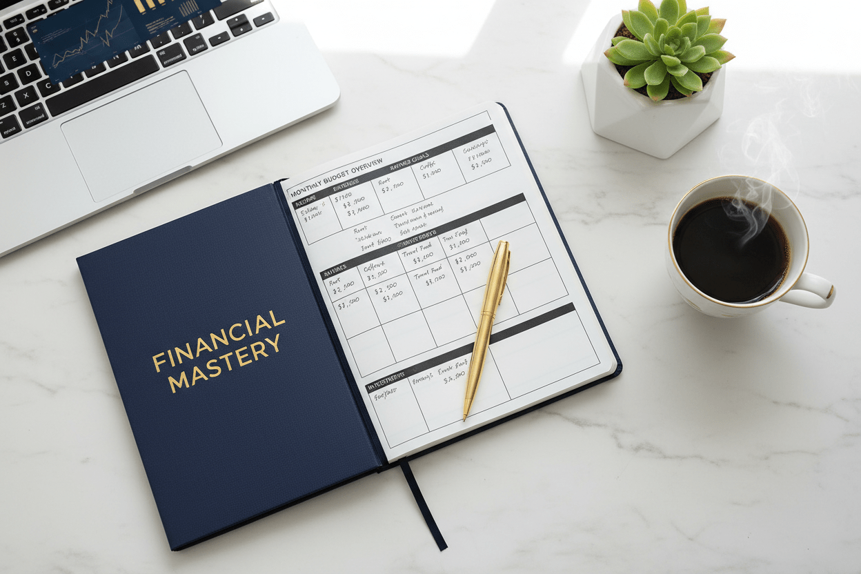 2026 Financial Planner & Budget Tracker - Authority Asset Brand