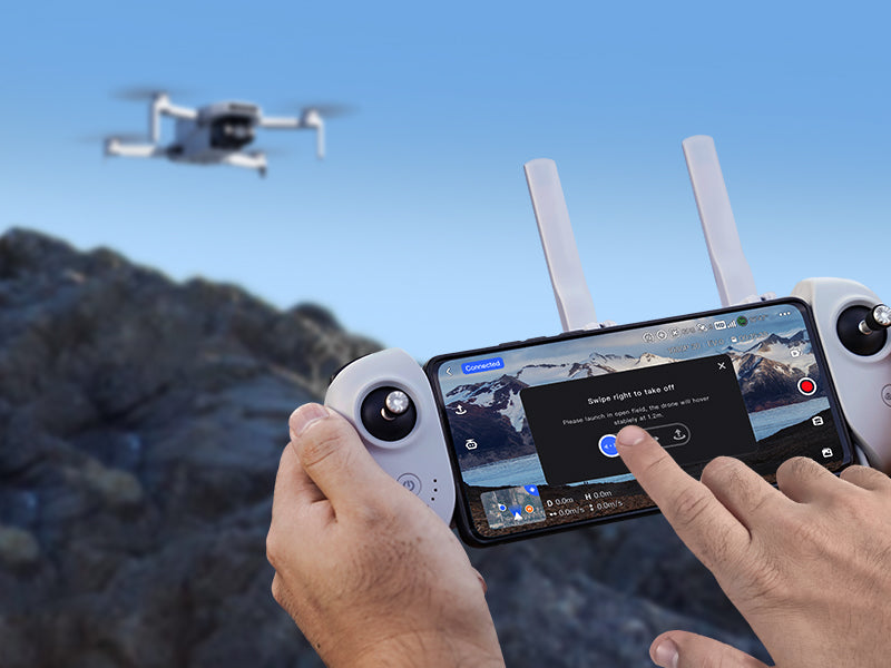 Potensic Atom SE 4K GPS Drone — Under 249g, Single Axis Gimbal, 4km Range, 29-Min Flight Time