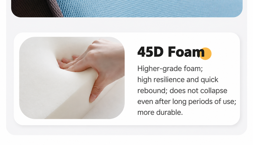 Cotton Folding Floor Sofa with Backrest
