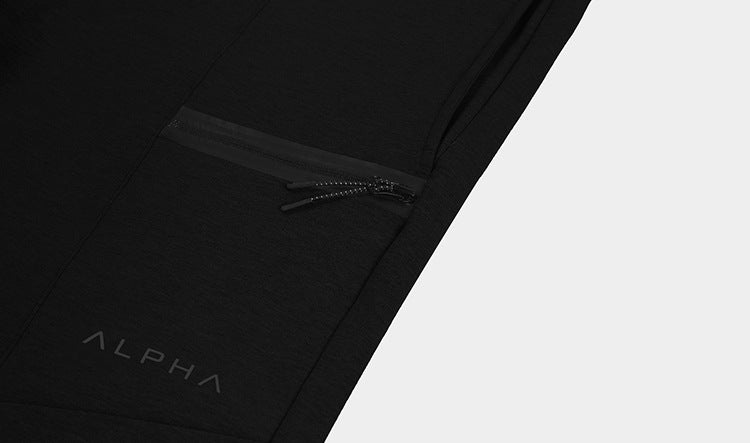 Men's Running Fitness Cotton Sports Pants — Casual Training Trousers for Gym & Everyday Wear