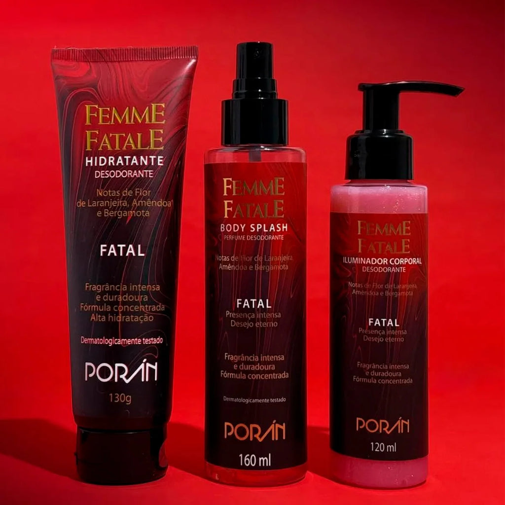 Femme Fatale Body Splash 160ml – Orange Blossom, Almond & Bergamot Fragrance