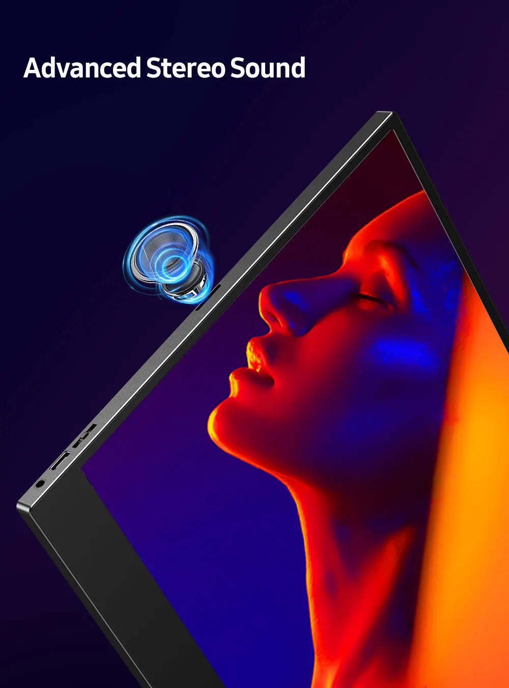 15.6-Inch Portable Touchscreen Monitor – Full HD & Smart Cover