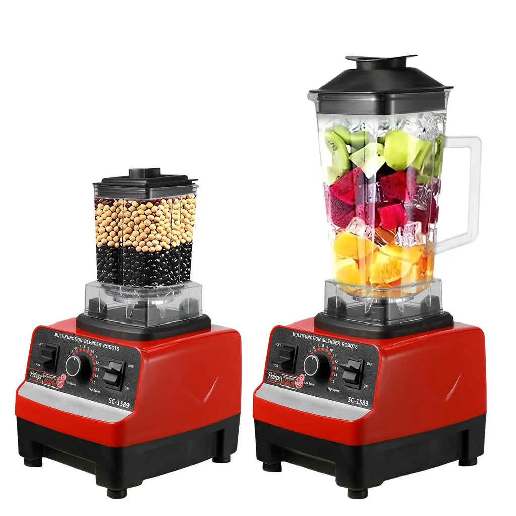 2000W Heavy Duty Commercial Blender – High-Power Ice & Smoothie Blender, BPA-Free, Food Processor