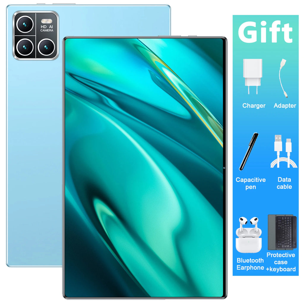10.36" Android 13 Tablet – 16GB RAM, Up to 1TB ROM, 5G Wi-Fi, Dual SIM, GPS