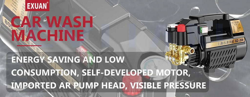 Electric Pressure Washer – EXUAN 220V Induction Motor