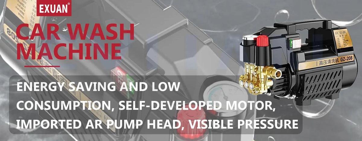 Electric Pressure Washer – EXUAN 220V Induction Motor