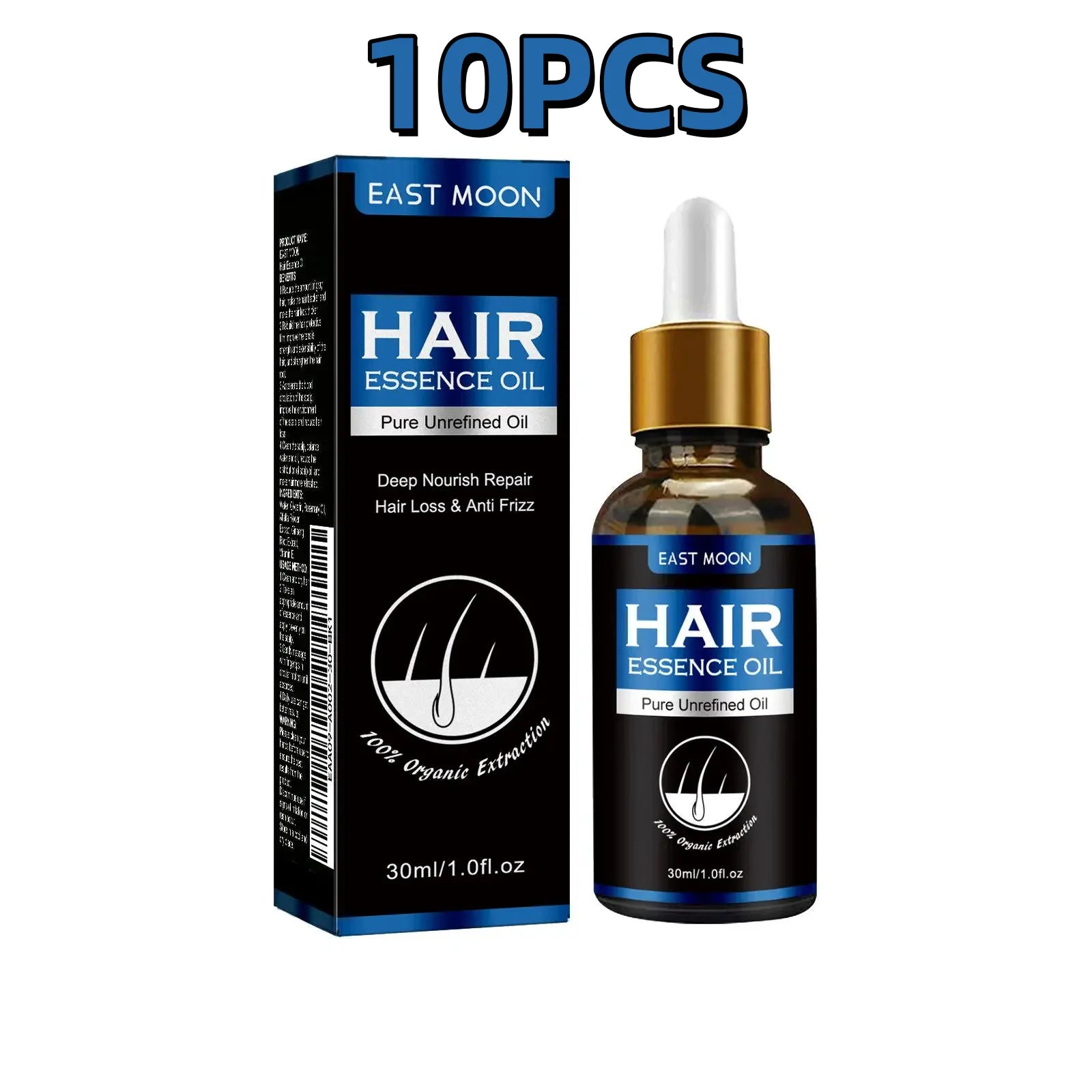 East Moon Men's Hair Growth Essence 30ml — Strengthen, Nourish & Prevent Hair Loss