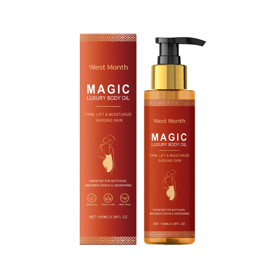 Firming Body Oil — Tightening & Nourishing Essential Oil for Skin Elasticity, Dryness & Smoothness