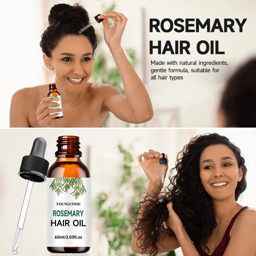 Rosemary Hair Growth Essential Oil — Anti-Hair Loss & Dandruff