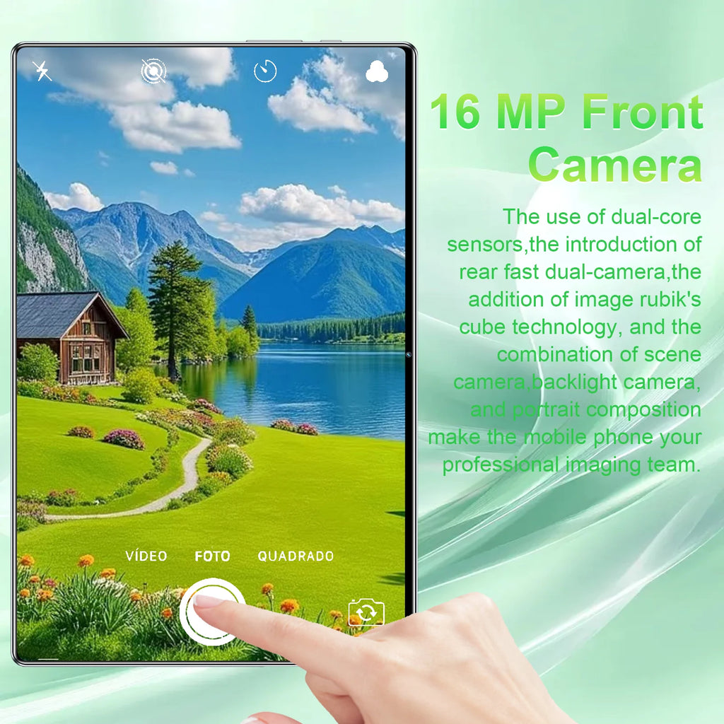 10.36" Android 13 Tablet – 16GB RAM, Up to 1TB ROM, 5G Wi-Fi, Dual SIM, GPS
