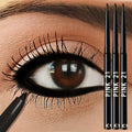 3-Pack Waterproof Black Eyeliner Pencils — Smudge-Proof Long-Lasting