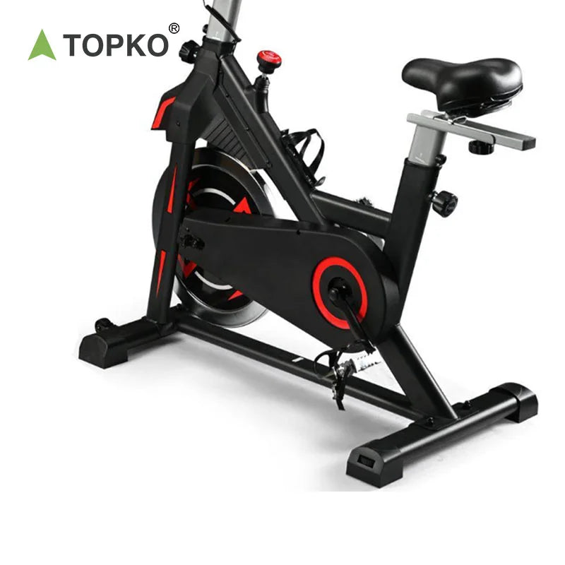 TOPKO US Warehouse Indoor Silent Exercise Bike Smart Variable Resistance