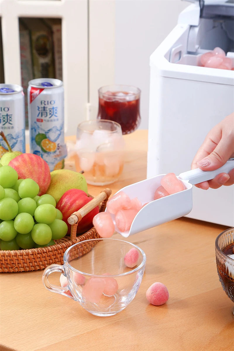 Automatic Mini Electric Ice Cube Maker – 9 Cubes in 6 Min, Portable for Bar, Home, Kitchen & Office