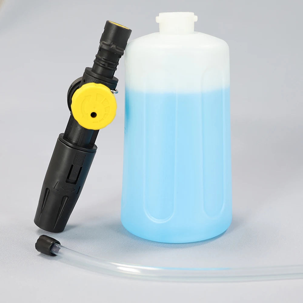 Snow Foam Cannon for Karcher K2–K7 – 750ml Adjustable Foam Lance Kit, Pressure Washer Car Wash Gun