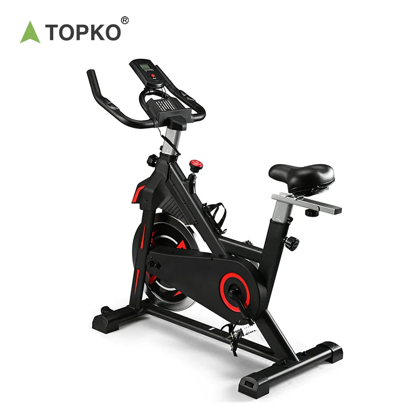 TOPKO US Warehouse Indoor Silent Exercise Bike Smart Variable Resistance