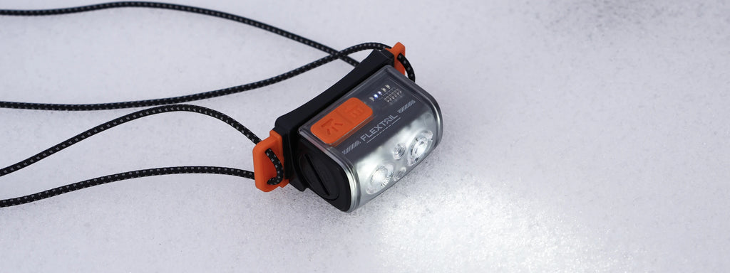 FLEXTAIL TINY HELIO 600Z Headlamp – 600 Lumens, IP67, Replaceable Battery, 6 Modes