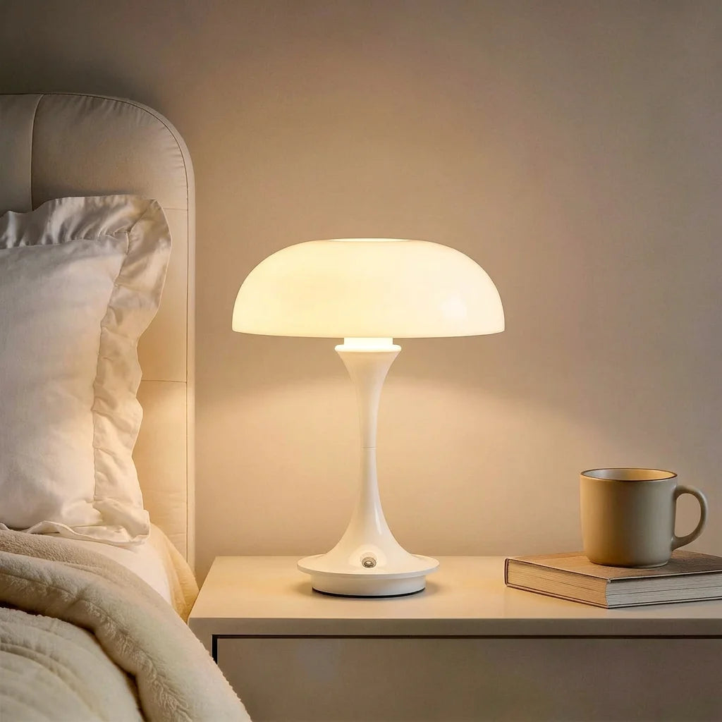 Mushroom Night Light – 3 Light Colors & Dimming