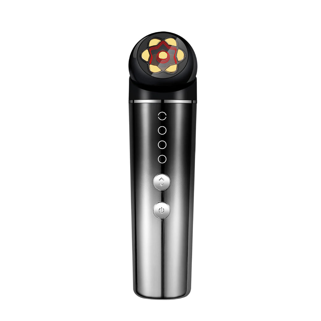 RF Skin Tightening Beauty Device – Microcurrent, Red Light Therapy & Heat Anti-Wrinkle Face Lifting Tool