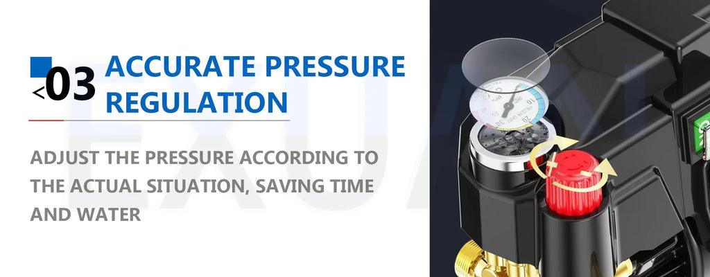 Electric Pressure Washer – EXUAN 220V Induction Motor