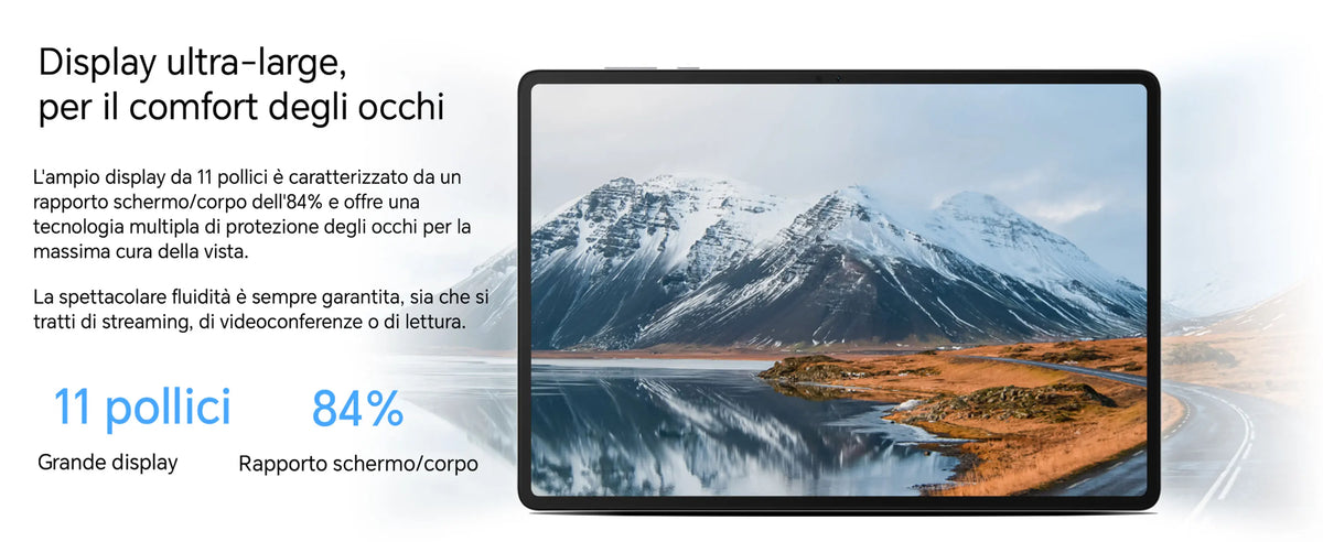 HONOR Pad X8a 11" Android 14 Tablet – 4GB RAM, 64GB, 90Hz, 8300mAh, 4 Speakers