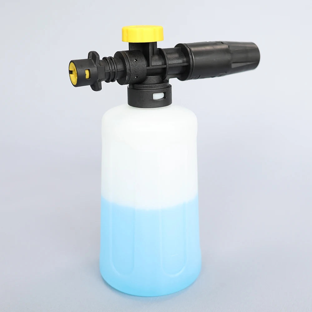 Snow Foam Cannon for Karcher K2–K7 – 750ml Adjustable Foam Lance Kit, Pressure Washer Car Wash Gun