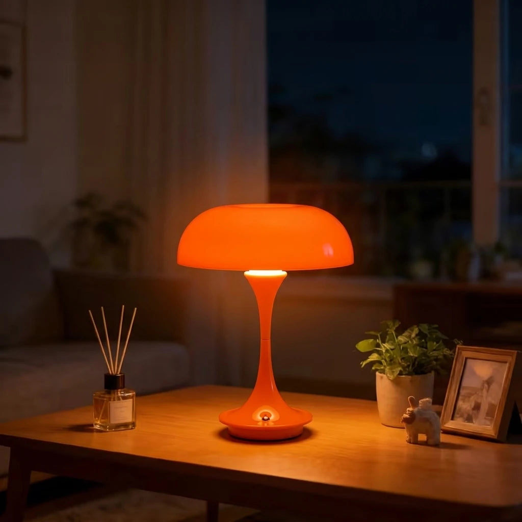 Mushroom Night Light – 3 Light Colors & Dimming