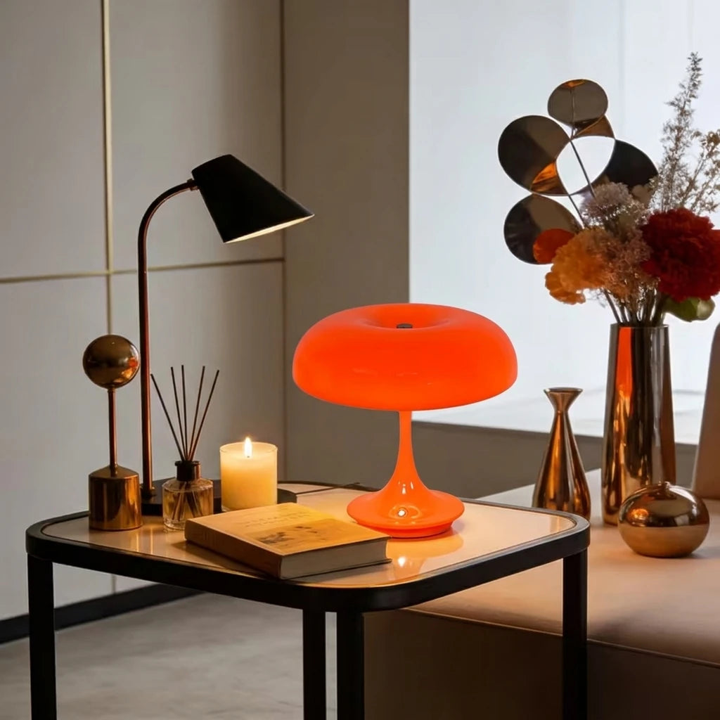 Mushroom Night Light – 3 Light Colors & Dimming