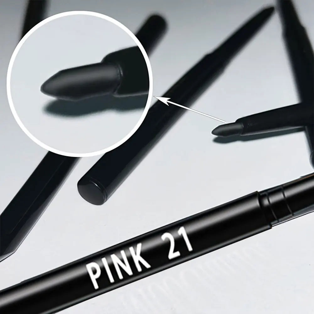 3-Pack Waterproof Black Eyeliner Pencils — Smudge-Proof Long-Lasting