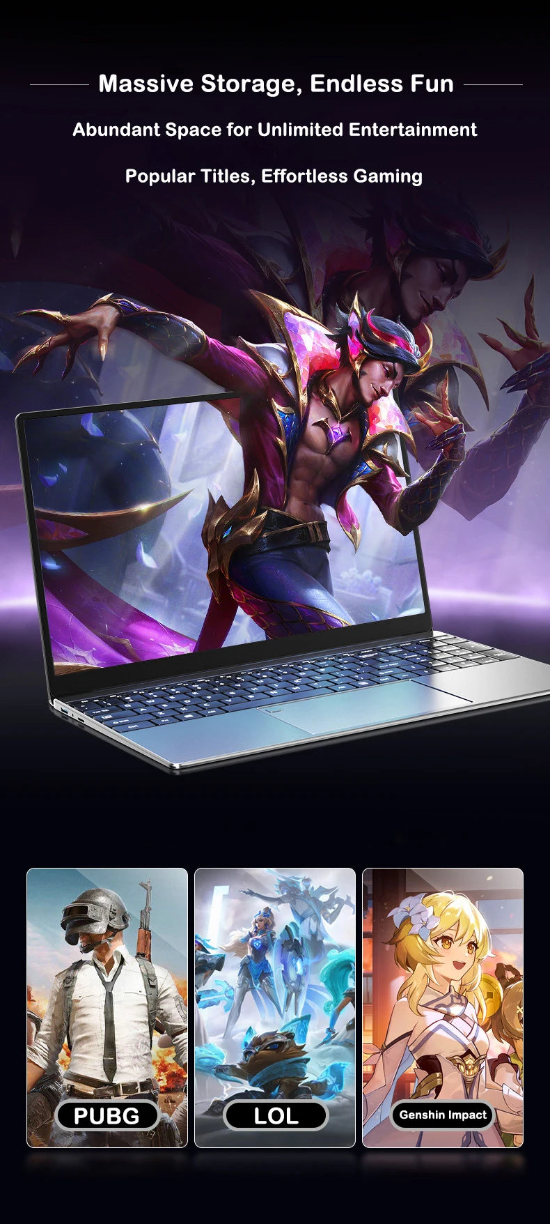 17" Intel Core i9-9880H Ultra Slim Gaming Laptop – Up to 32GB DDR3, 2TB SSD, Fingerprint, Windows 11
