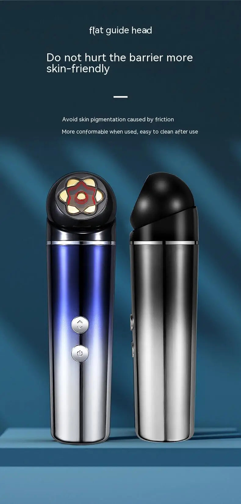 RF Skin Tightening Beauty Device – Microcurrent, Red Light Therapy & Heat Anti-Wrinkle Face Lifting Tool