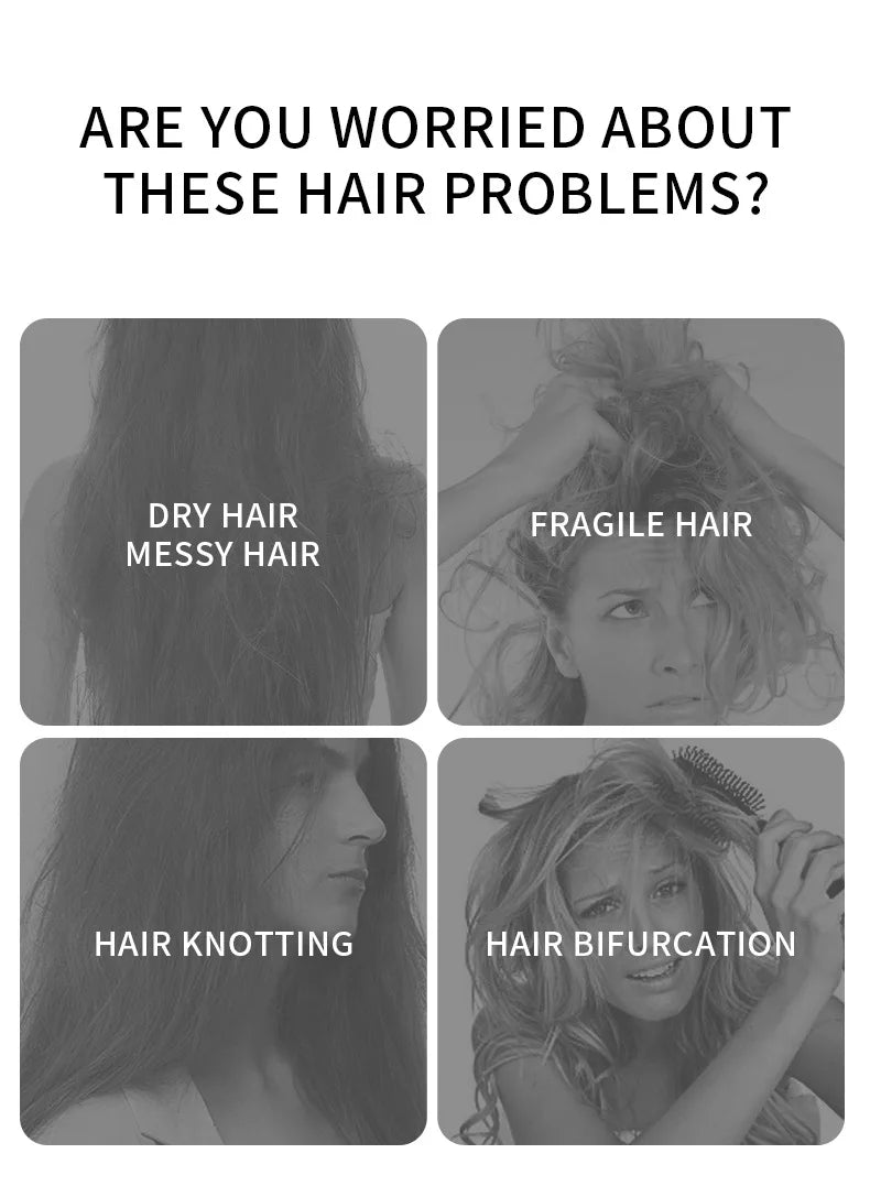 Moroccan Pure Argan Oil Hair Treatment — Leave-In Frizz & Dryness Repair Oil