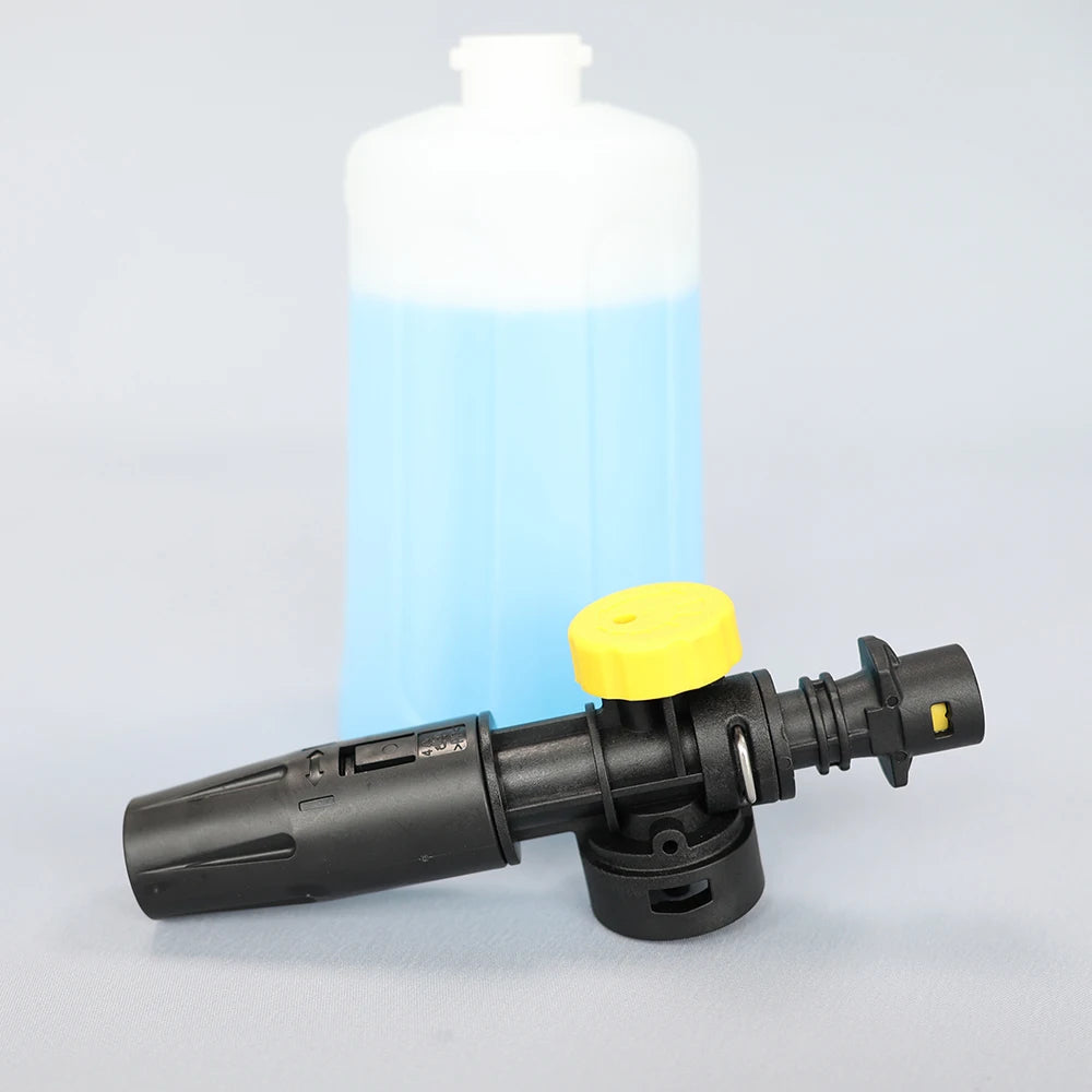 Snow Foam Cannon for Karcher K2–K7 – 750ml Adjustable Foam Lance Kit, Pressure Washer Car Wash Gun