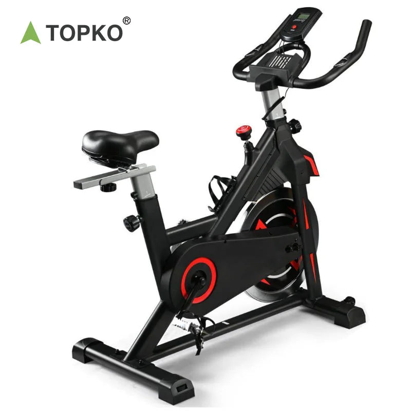 TOPKO US Warehouse Indoor Silent Exercise Bike Smart Variable Resistance