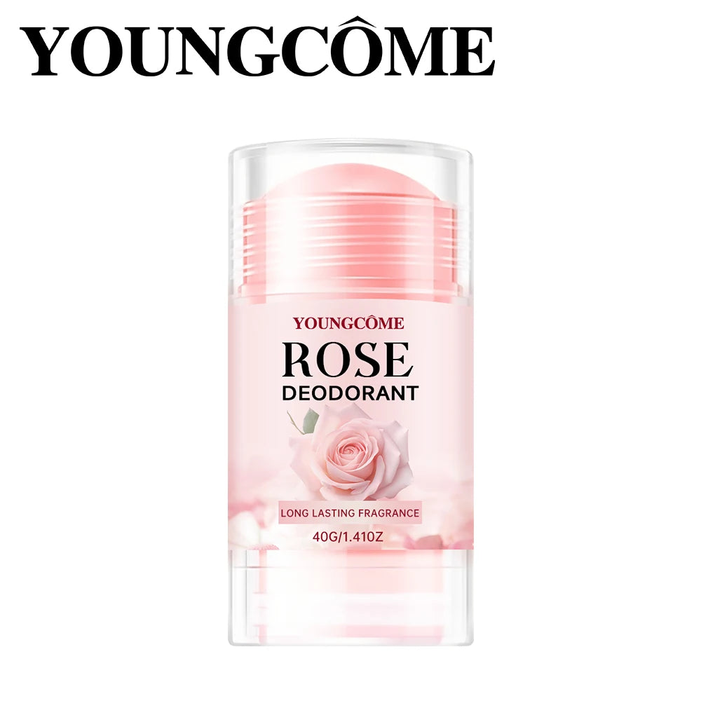 Pink Rose Essentials Deodorant Stick – Long-Lasting Fragrance Cream