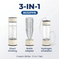Hydrogen Water Generator Bottle — 8032 PPB SPE PEM Ionizer, Portable & Rechargeable